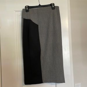 Only worn once Express Grey Pencil Skirt - Size 00
